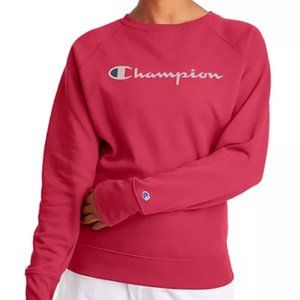 Champion Powerblend Boyfriend Raglan Sweatshirt XS